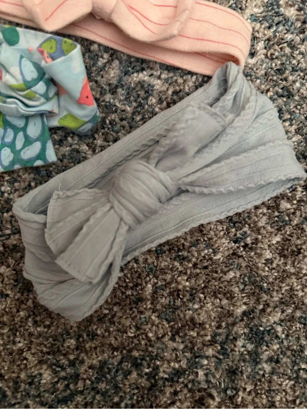 Lot of 3 baby headbands various brands